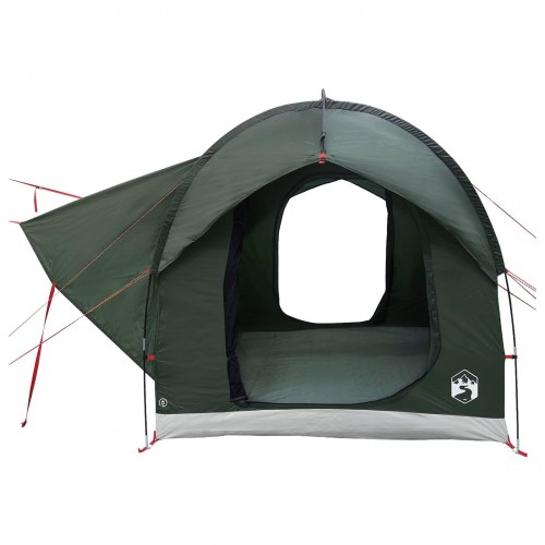 Bil-telt med tag - army grøn 239 × 210 × 210 cm, polyester og stål