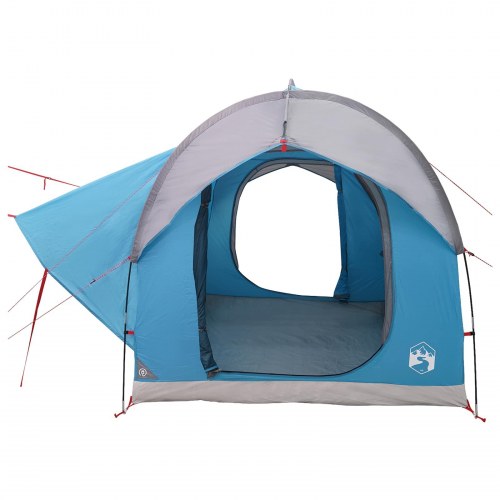 Bil telt med tag - blå 239 × 210 × 210 cm, polyester og stål