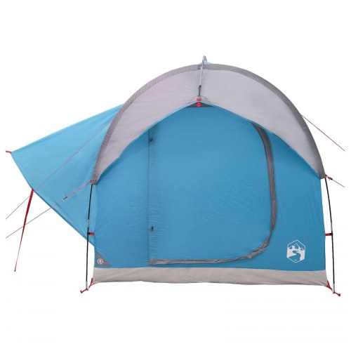 Bil telt med tag - blå 239 × 210 × 210 cm, polyester og stål