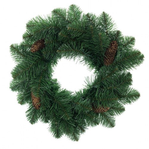 DecoKing Pola julekrans i fyrlook - 50 cm