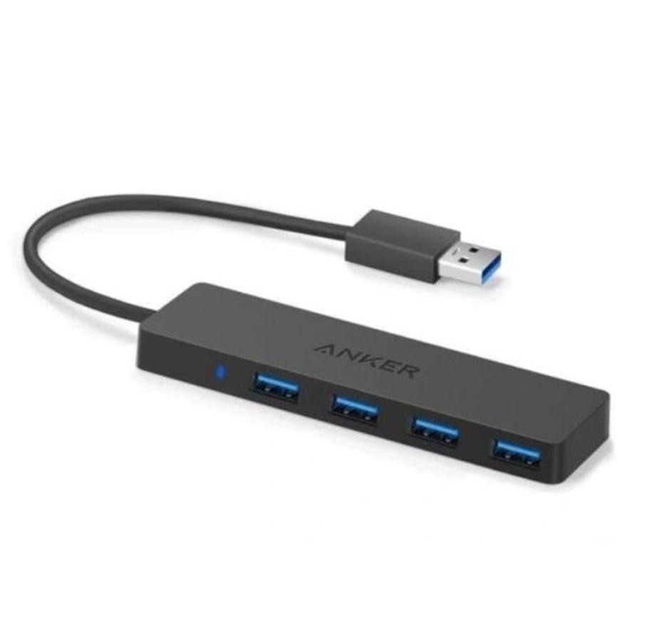 Anker 4-port USB-hub - 4x USB-A 3.0, ultra-slank