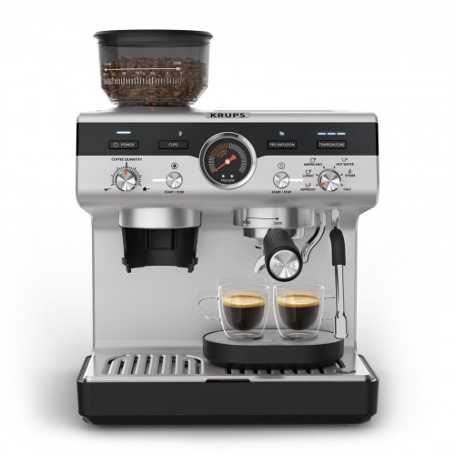 Krups Precision XP801T10 semiautomatisk espressomaskine 3 l - sort/rustfrit stål