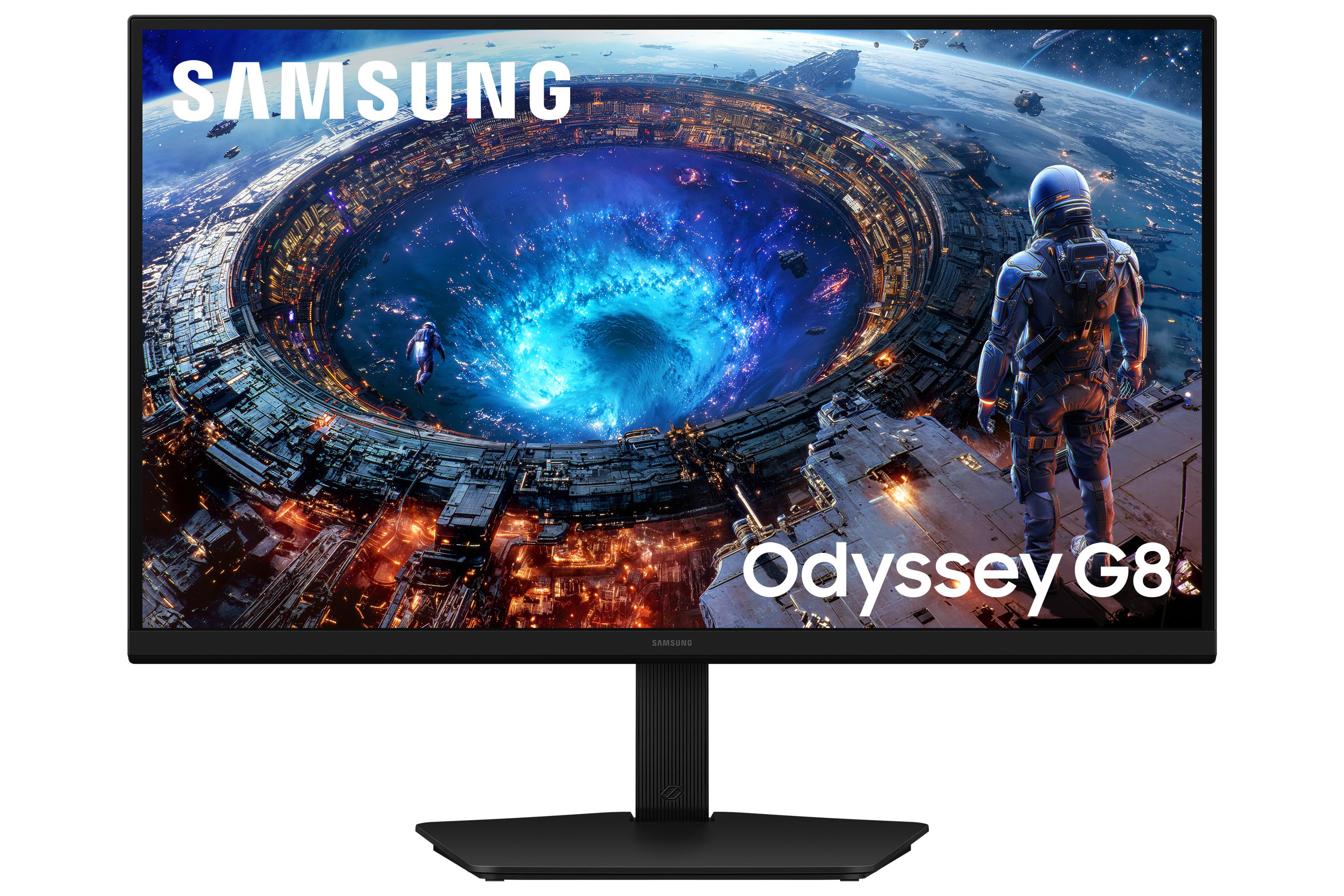 Samsung Odyssey G8 G80HF 27" IPS 5K gaming-skærm - 360 Hz, HDMI/DisplayPort