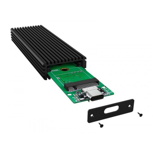 RaidSonic ICY BOX IB-1816M-C31 ekstern M.2 kabinet - USB 3.1 Gen 2, sort
