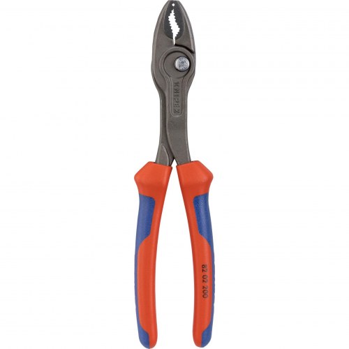 Knipex TwinGrip frontgribetang 200 mm - slip-joint tænger i krom-vanadium-stål