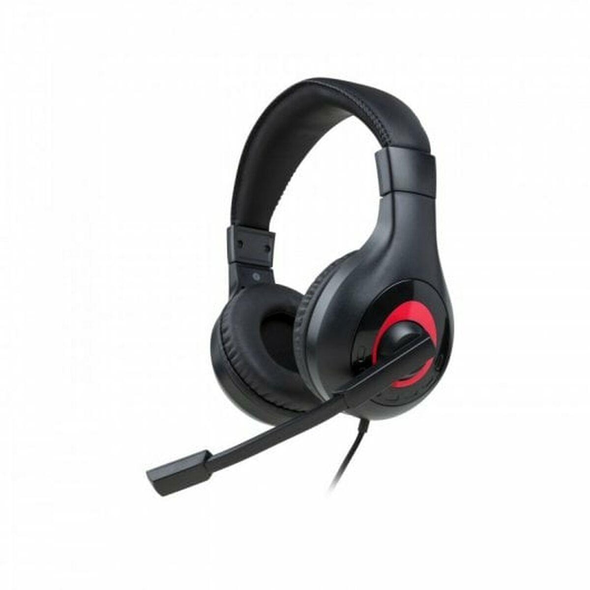 Nacon SWITCHHEADSETV1 gaming headset med mikrofon - sort (OUTLET A)