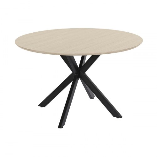 Spisebord - rundt 120 cm, vintage look (OUTLET B)