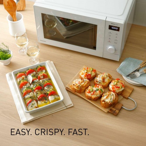 Panasonic NN-GD34QWEPG mikrobølgeovn med grill - hvid, 29 l (OUTLET A)