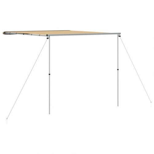 Markise til campingvogn/autocamper 2,4 × 3 × 2,15 m - beige