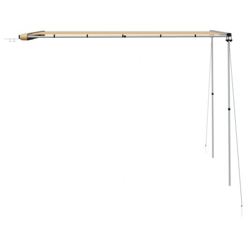 Markise til campingvogn/autocamper 2,4 × 3 × 2,15 m - beige