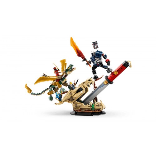 LEGO NINJAGO 71871 Kamp ved Dragens Klinge - byggesæt 9+