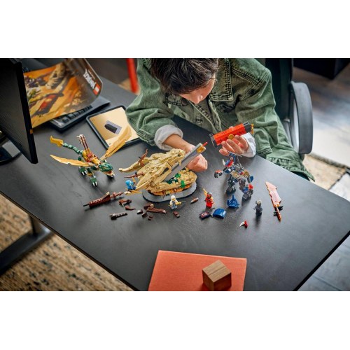 LEGO NINJAGO 71871 Kamp ved Dragens Klinge - byggesæt 9+