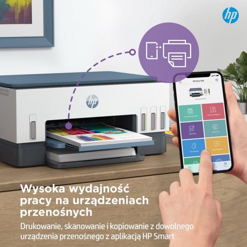 HP Smart Tank 675 all-in-one blækprinter A4 - 4.800 × 1.200 dpi, 12 ppm, Wi‑Fi