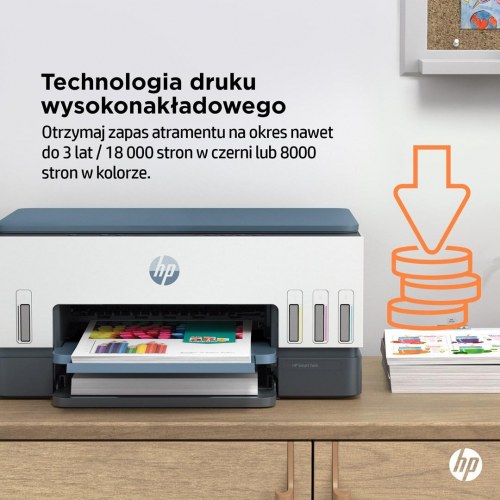 HP Smart Tank 675 all-in-one blækprinter A4 - 4.800 × 1.200 dpi, 12 ppm, Wi‑Fi