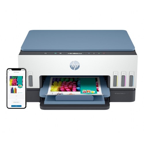HP Smart Tank 675 all-in-one blækprinter A4 - 4.800 × 1.200 dpi, 12 ppm, Wi‑Fi