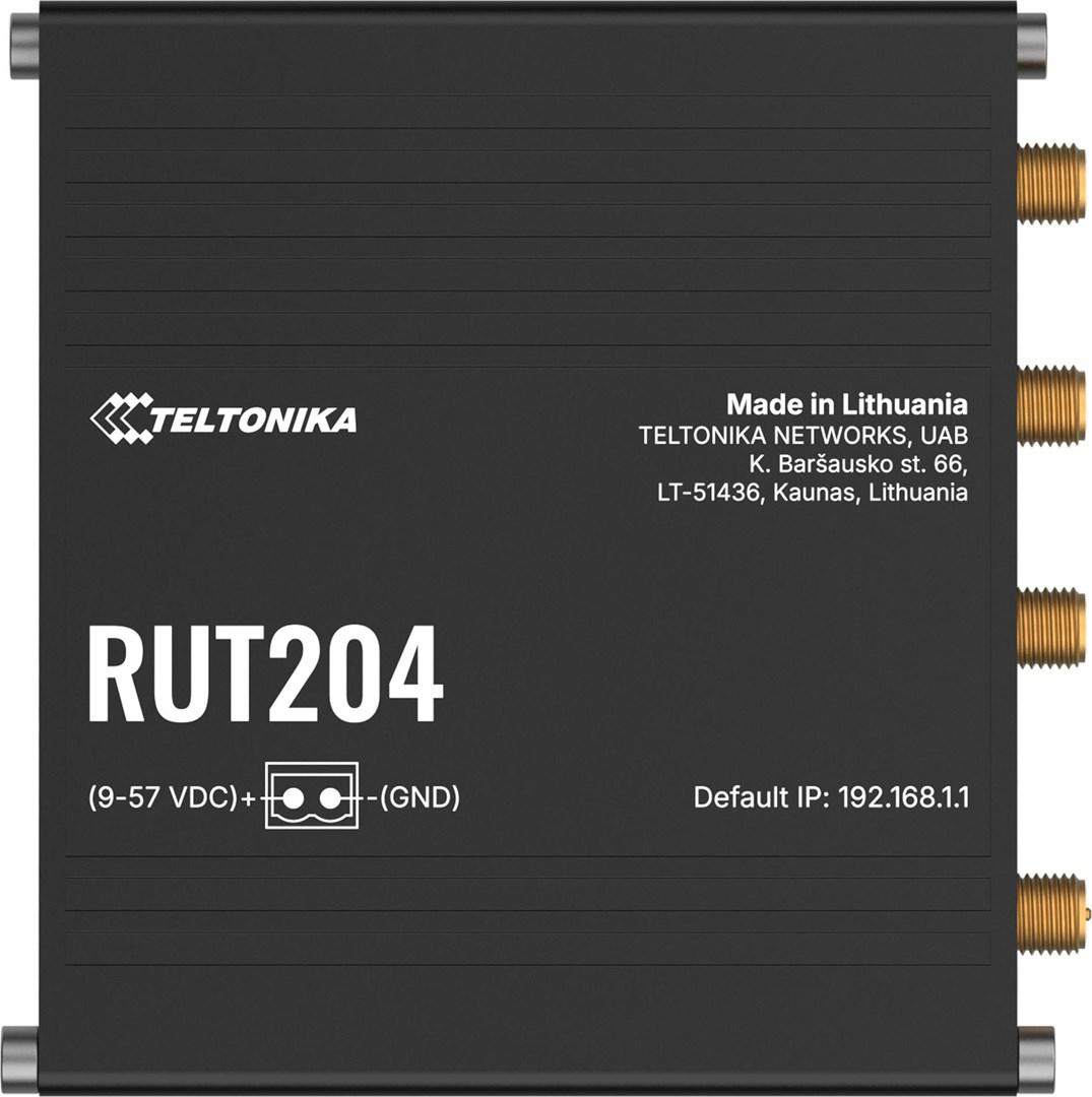 Teltonika RUT204 4G/LTE industri‑router med RS232/CAN
