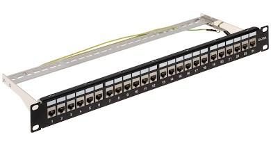 Delta Energy Systems PP-24/RJ-FX/6AC2 - Keystone patchpanel 24-port