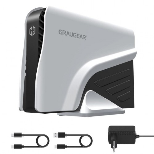 GRAUGEAR G-3501-A-10G ekstern 3,5" HDD-kabinet - Hvid