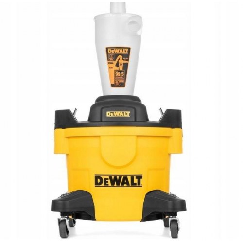 DeWALT DXVCS002 cyklon støvopsamler - 23 l, sort/gul