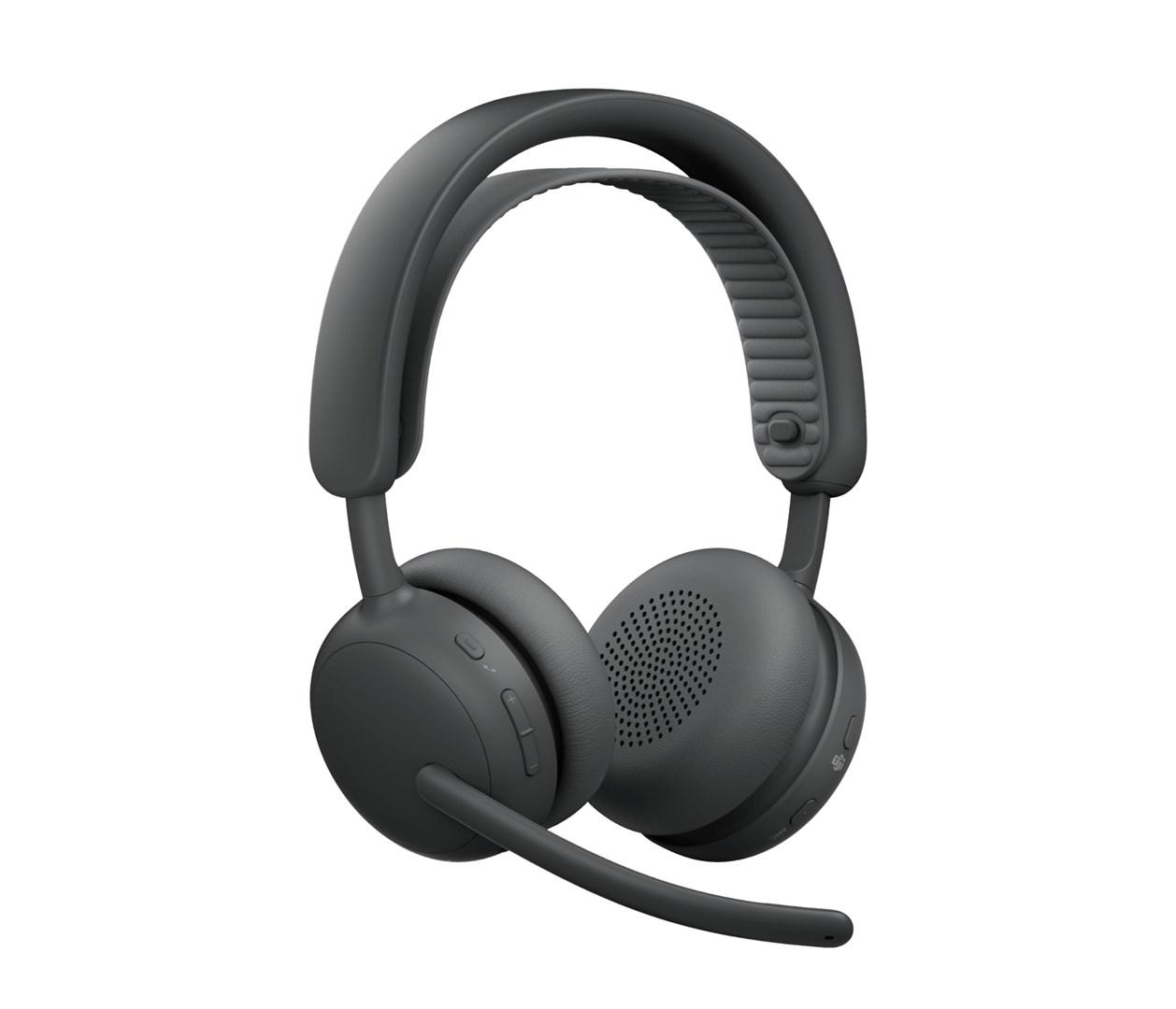 Logitech Zone Wireless 2 ES for Business - trådløst on-ear headset med USB-C og Bluetooth, grafit