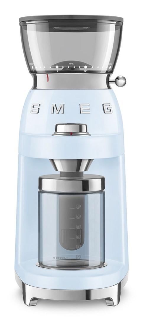 SMEG CGF03 kaffekværn 150 W - pastelblå