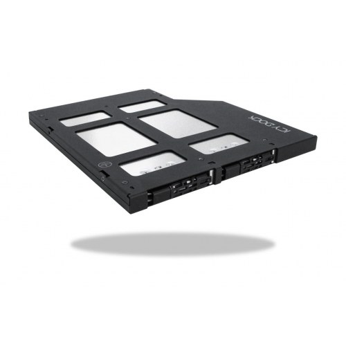 Icy Dock MB852M2PO-B - universel HDD/SSD-bur til 2 drev