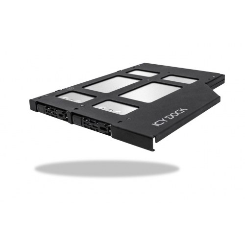 Icy Dock MB852M2PO-B - universel HDD/SSD-bur til 2 drev
