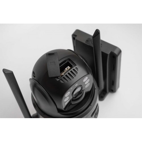 TECHNAXX TX-329 udendørs dome IP-overvågningskamera - 6 MP, Wi‑Fi/4G, IP65