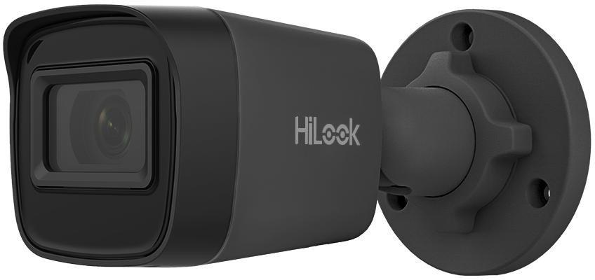 HiLook IPC-B141H-C overvågningskamera - 4 MP, 2,8 mm, IR 20 m, PoE, sort