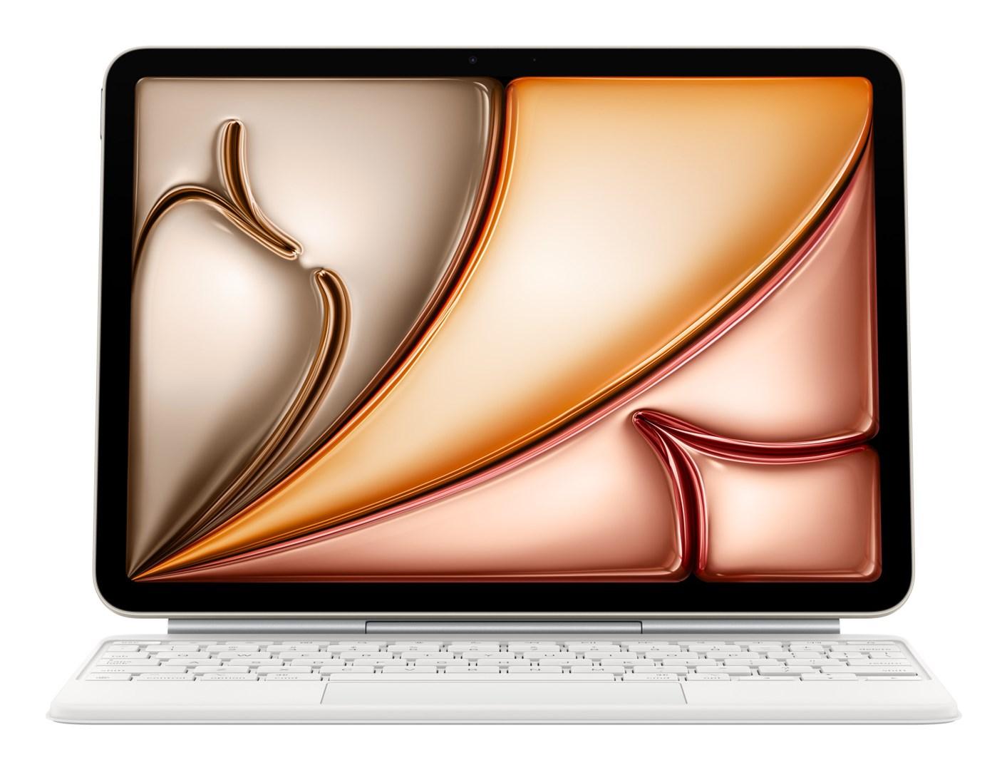 Apple Magic Keyboard med trackpad - QWERTY Engelsk, hvid
