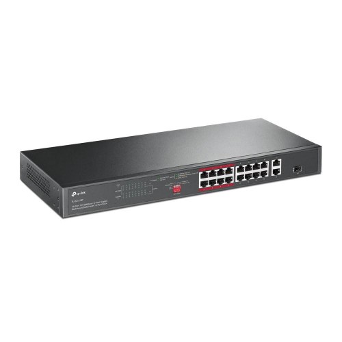 TP-Link TL-SL1218P 16-port PoE+ switch + 2x Gigabit, rackmount