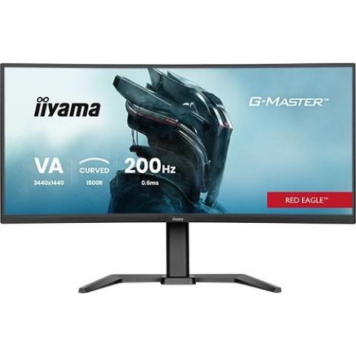 iiyama G-Master GCB3484WQSU 34" buet gaming-skærm - UWQHD, 200 Hz, VA, sort