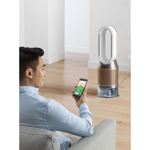 Dyson Purifier Humidify + Cool De-Nox luftfugter og luftrenser - Hvid/Guld