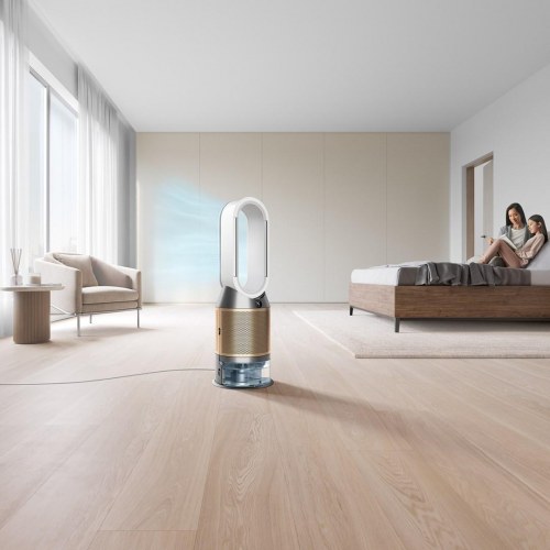Dyson Purifier Humidify + Cool De-Nox luftfugter og luftrenser - Hvid/Guld