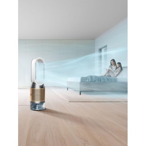 Dyson Purifier Humidify + Cool De-Nox luftfugter og luftrenser - Hvid/Guld
