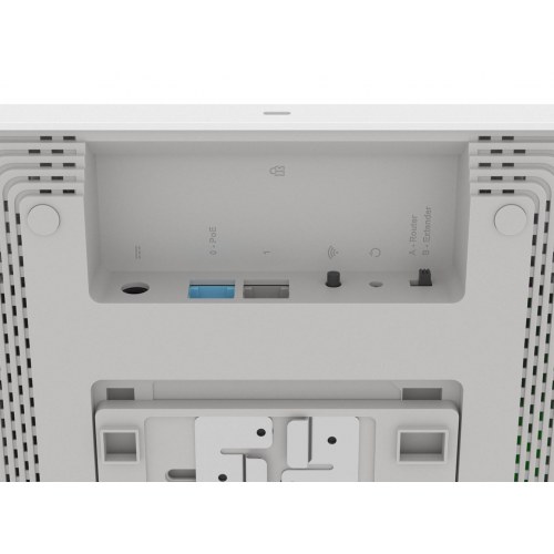Keenetic Orbiter Pro KN-2810 - AC1300 mesh Wi‑Fi 5 router/forlænger/adgangspunkt med 2‑ports gigabit smart switch og PoE