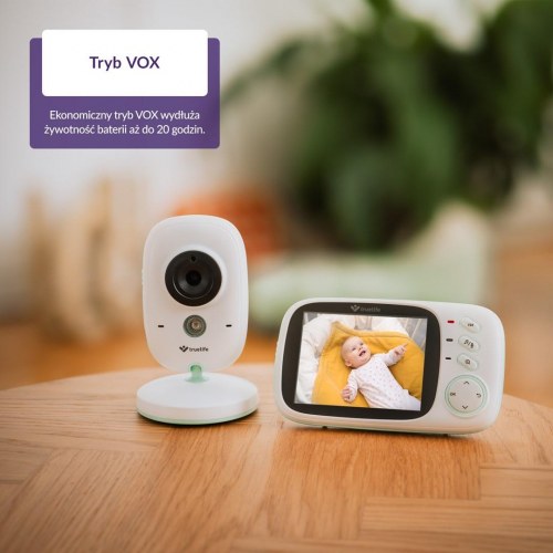 TrueLife NannyCam H32 Pro babyalarm med kamera og skærm