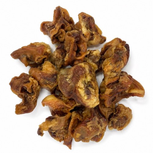 PETITTO Medium svineøre - monoprotein hundesnack 1 kg