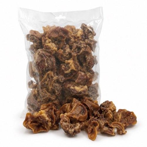 PETITTO Medium svineøre - monoprotein hundesnack 1 kg
