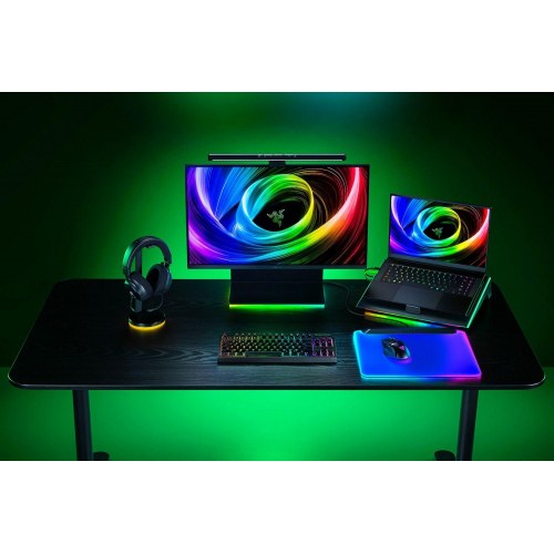 Razer BlackWidow V4 Tenkeyless HyperSpeed gamingtastatur - USB + RF trådløs + Bluetooth, QWERTY US International, sort