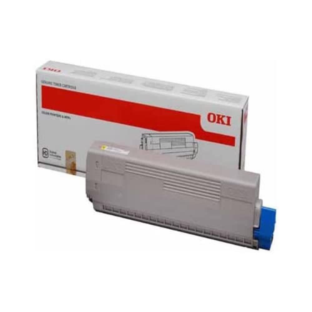 OKI toner C822 - gul (44844613) ca. 7.300 sider