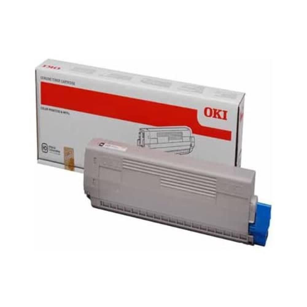 OKI C822 toner - sort, 7.000 sider (44844616)