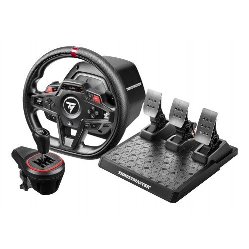Thrustmaster T248R Shifter Pack - rat, pedaler og gearstang (USB) til PS5 og PC - Sort