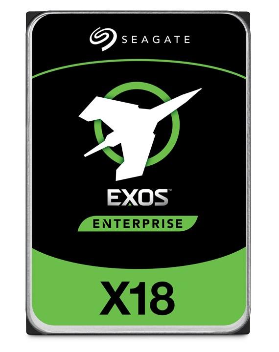 Seagate Exos X18 3,5" intern harddisk - 18 TB, 7200 RPM, SATA III, 256 MB cache
