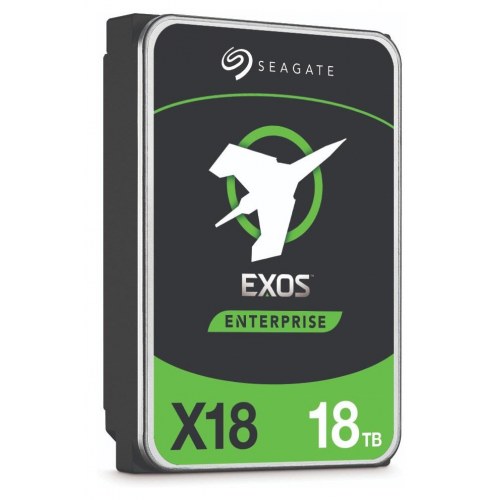Seagate Exos X18 3,5" intern harddisk - 18 TB, 7200 RPM, SATA III, 256 MB cache