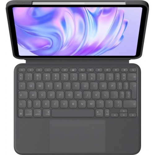 Logitech Combo Touch tastaturetui til iPad 11" - Smart Connector, US International, Graphite