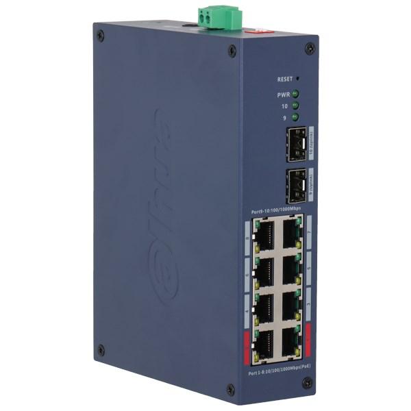 Dahua CHS4210-8GT-110 - industriel Gigabit switch med 8 porte