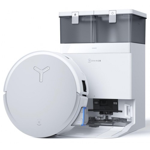 ECOVACS Deebot X8 Omni robotstøvsuger med base - hvid