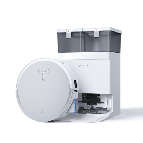 ECOVACS Deebot X8 Omni robotstøvsuger med base - hvid
