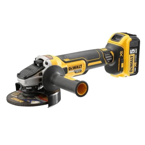 DeWALT DCK384P2T 18V XR combokit - boremaskine, slagskruetrækker og vinkelsliber (2x5,0 Ah)